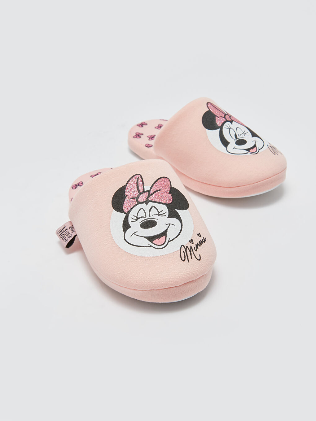 LCW STEPS Minnie Mouse Printed Girls' House Slippers -W32523Z4-SAP