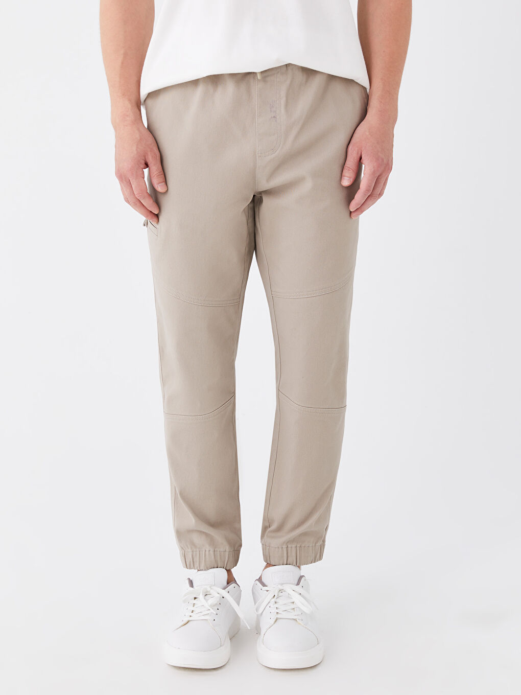XSIDE Schlank Geschnittene Twill Jogginghose für Herren -W32539Z8-V38