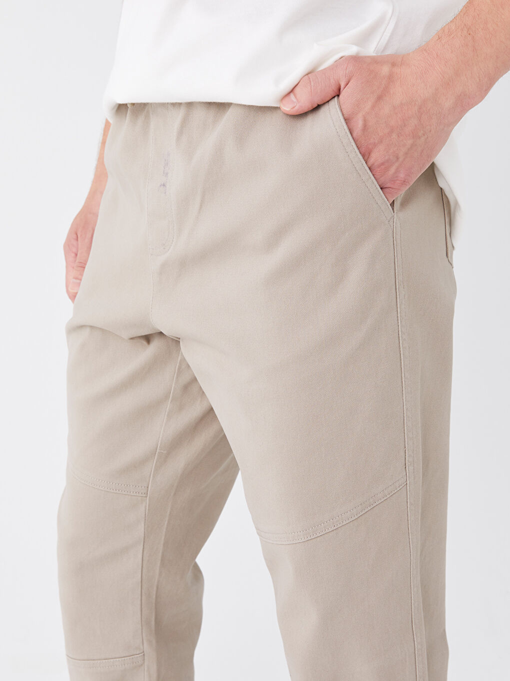 XSIDE Schlank Geschnittene Twill Jogginghose für Herren -W32539Z8-V38