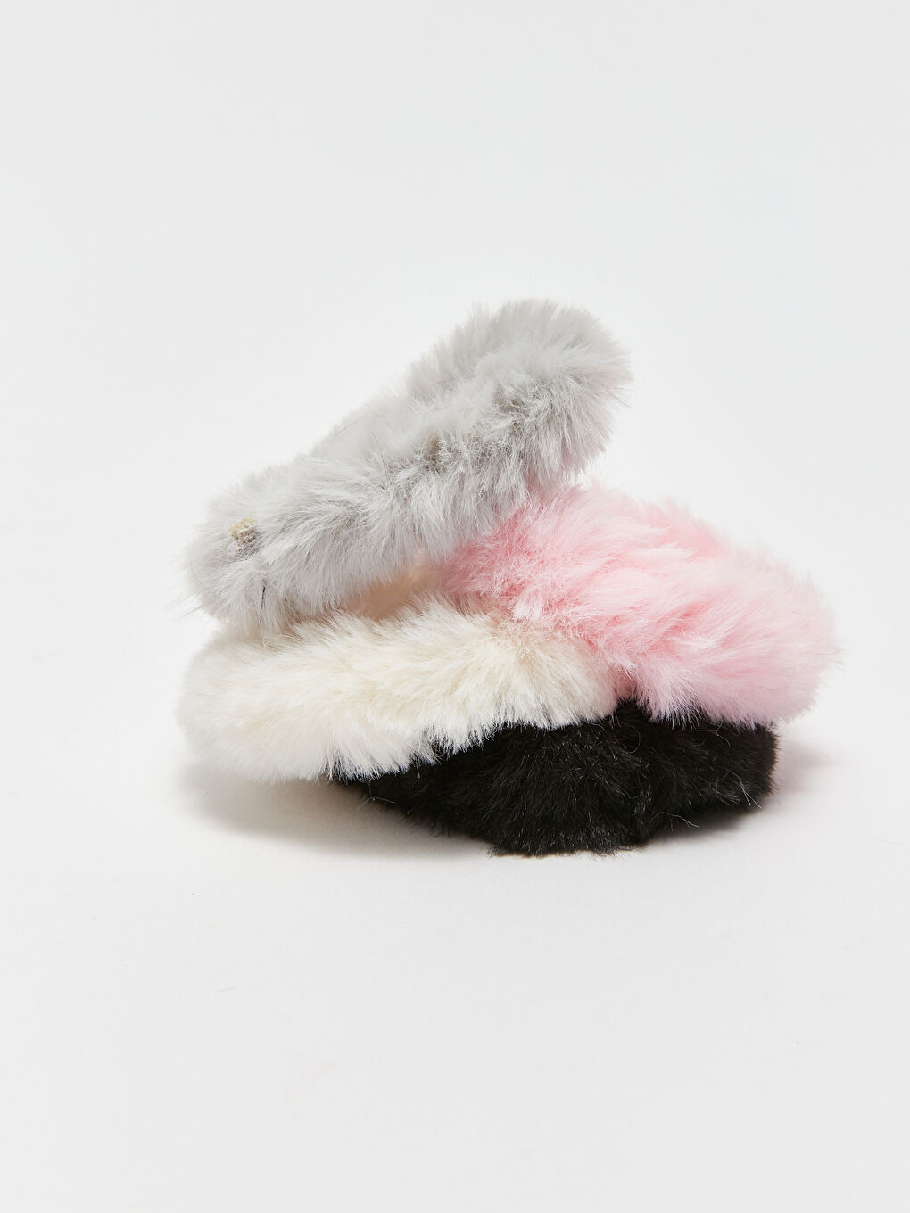 Karışık Pelüş Kadın Saç Tokası 4'lü-2