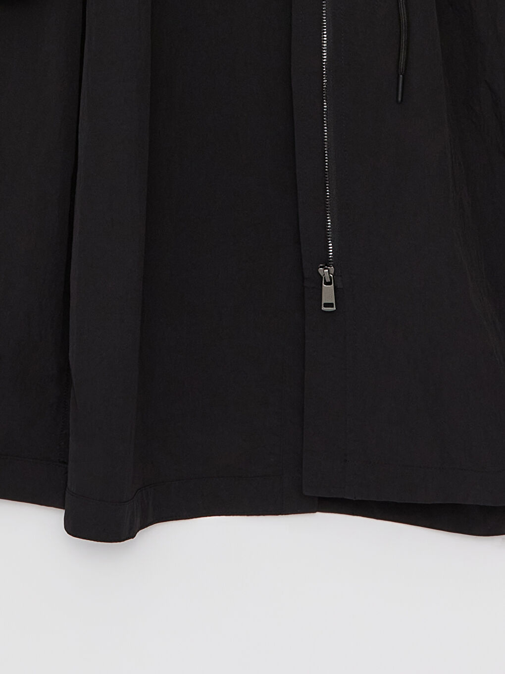 Women's Hooded Plain Raincoat-6