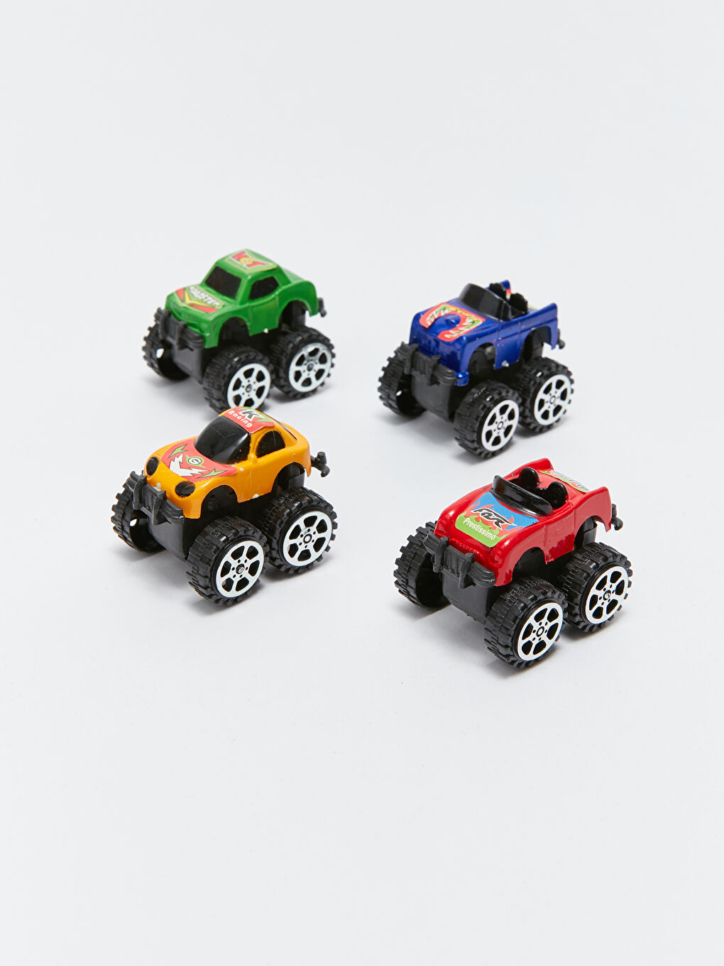 Çek Bırak Oyuncak Araba 4'lü-1