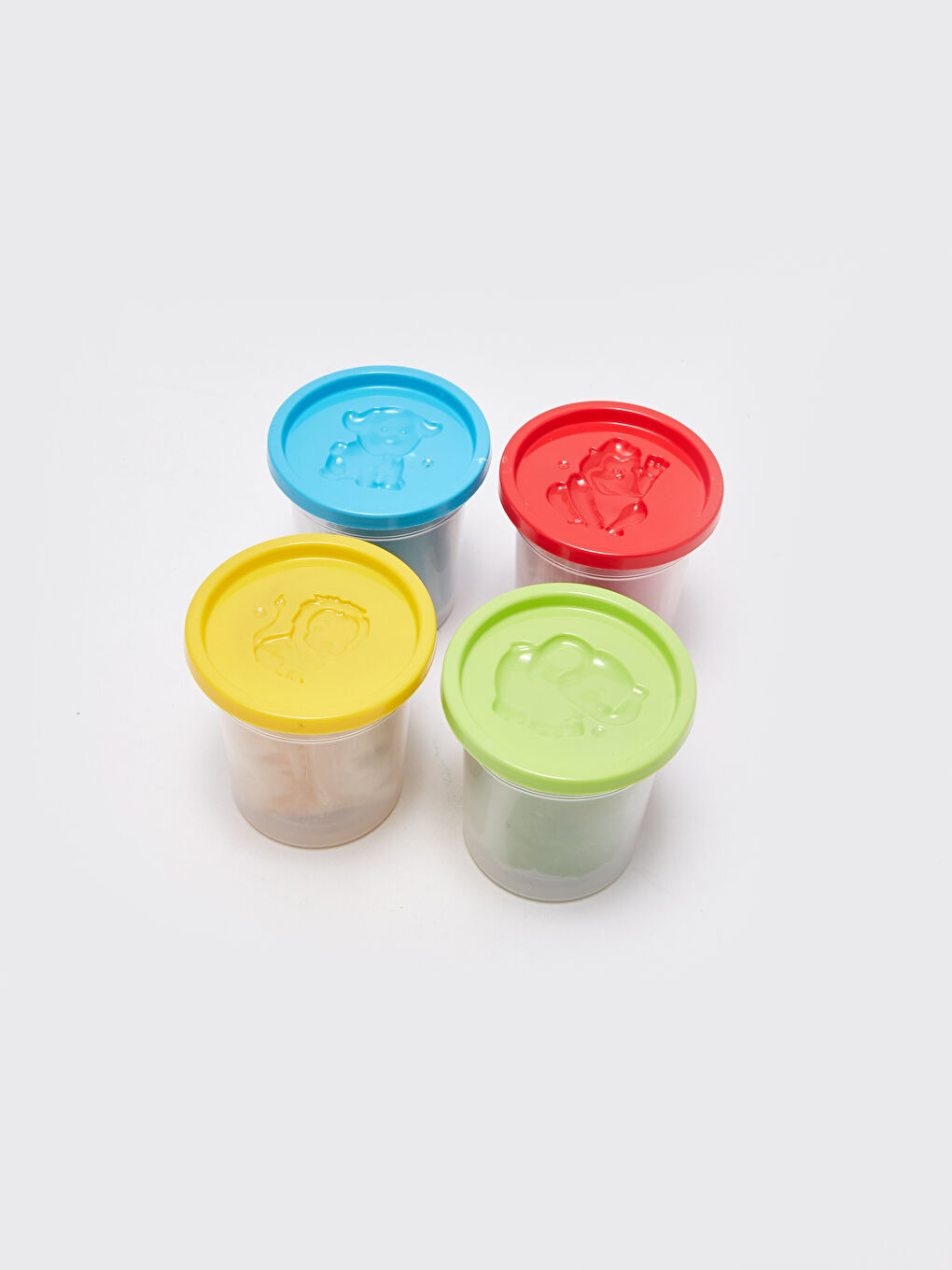 4 Renkli Oyun Hamuru Seti-2