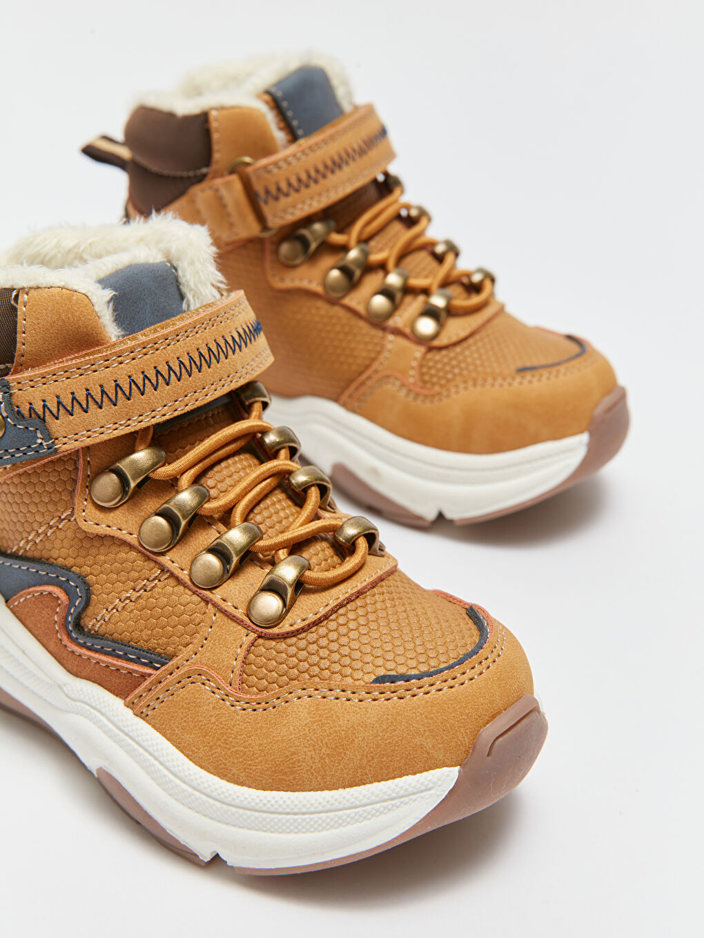 Velcro Ankle Size Baby Boy Boots-2