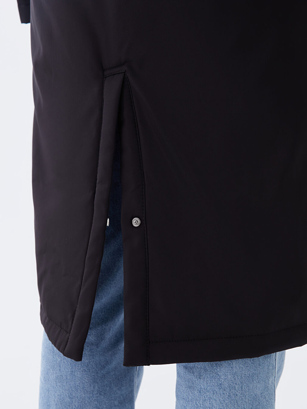 Hooded Regular Long Sleeve Women's Parka-4