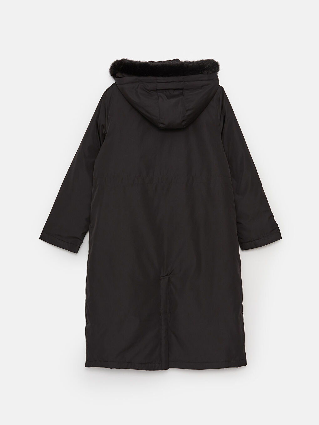 Hooded Regular Long Sleeve Women's Parka-8