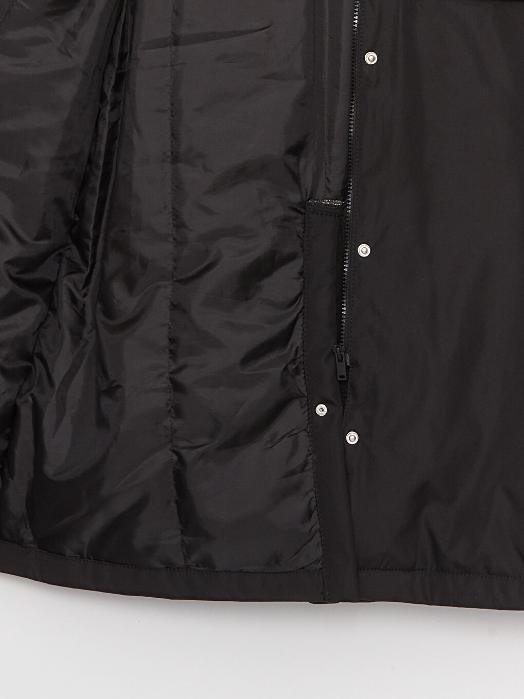 Hooded Regular Long Sleeve Women's Parka-9