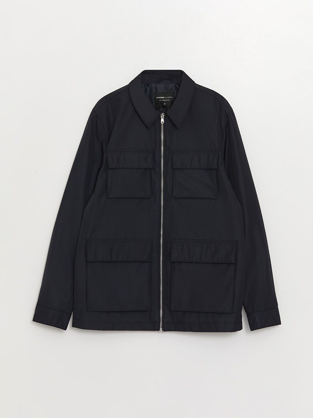 Standard Fit Collared Neck Men's Coat-6