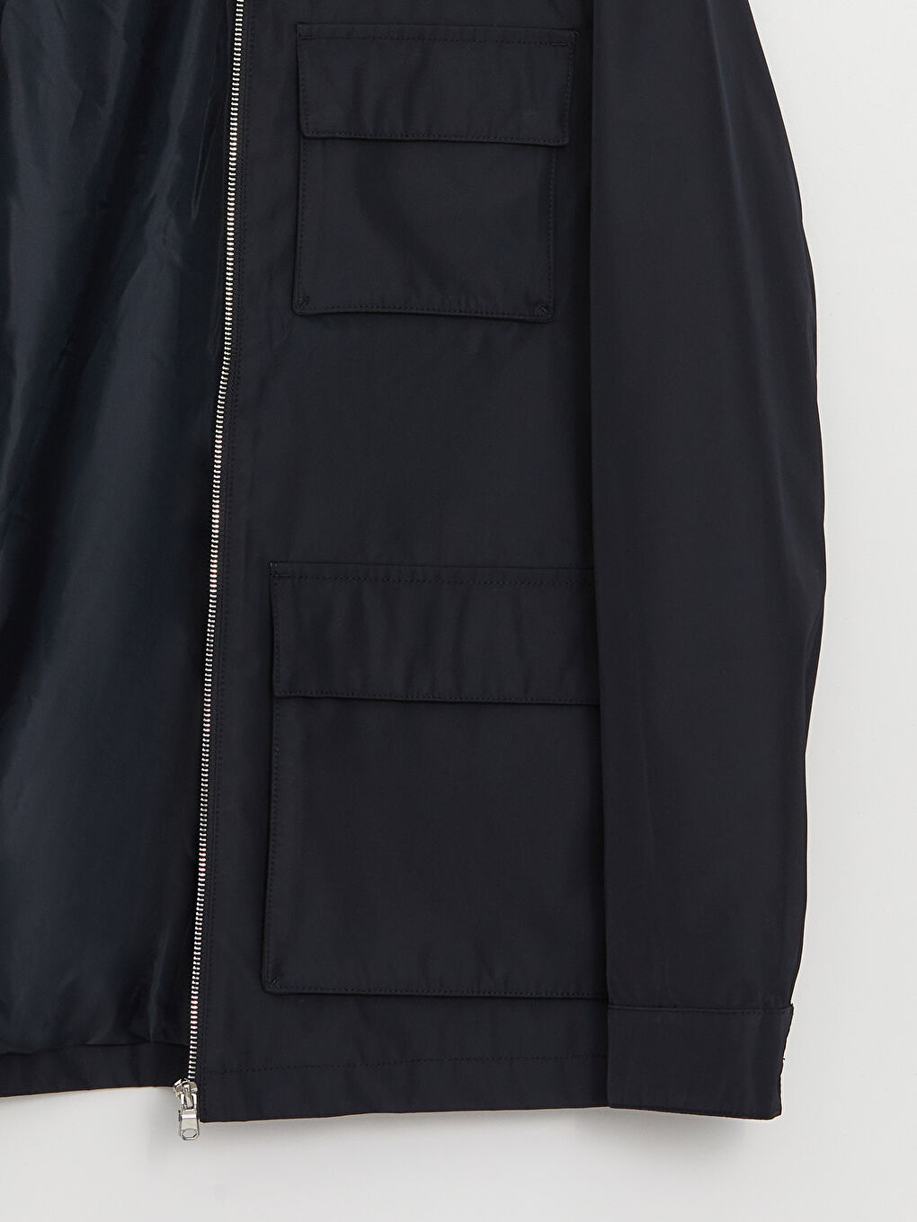 Standard Fit Collared Neck Men's Coat-8