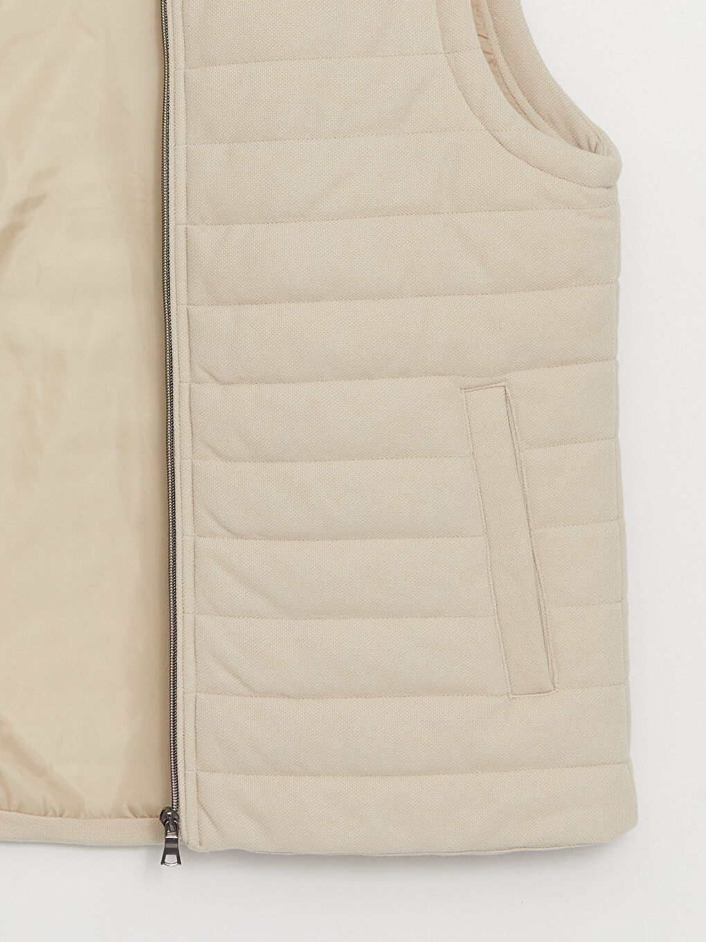 Ерлерге арналған стандартты пішім биік жағалы жилет-8