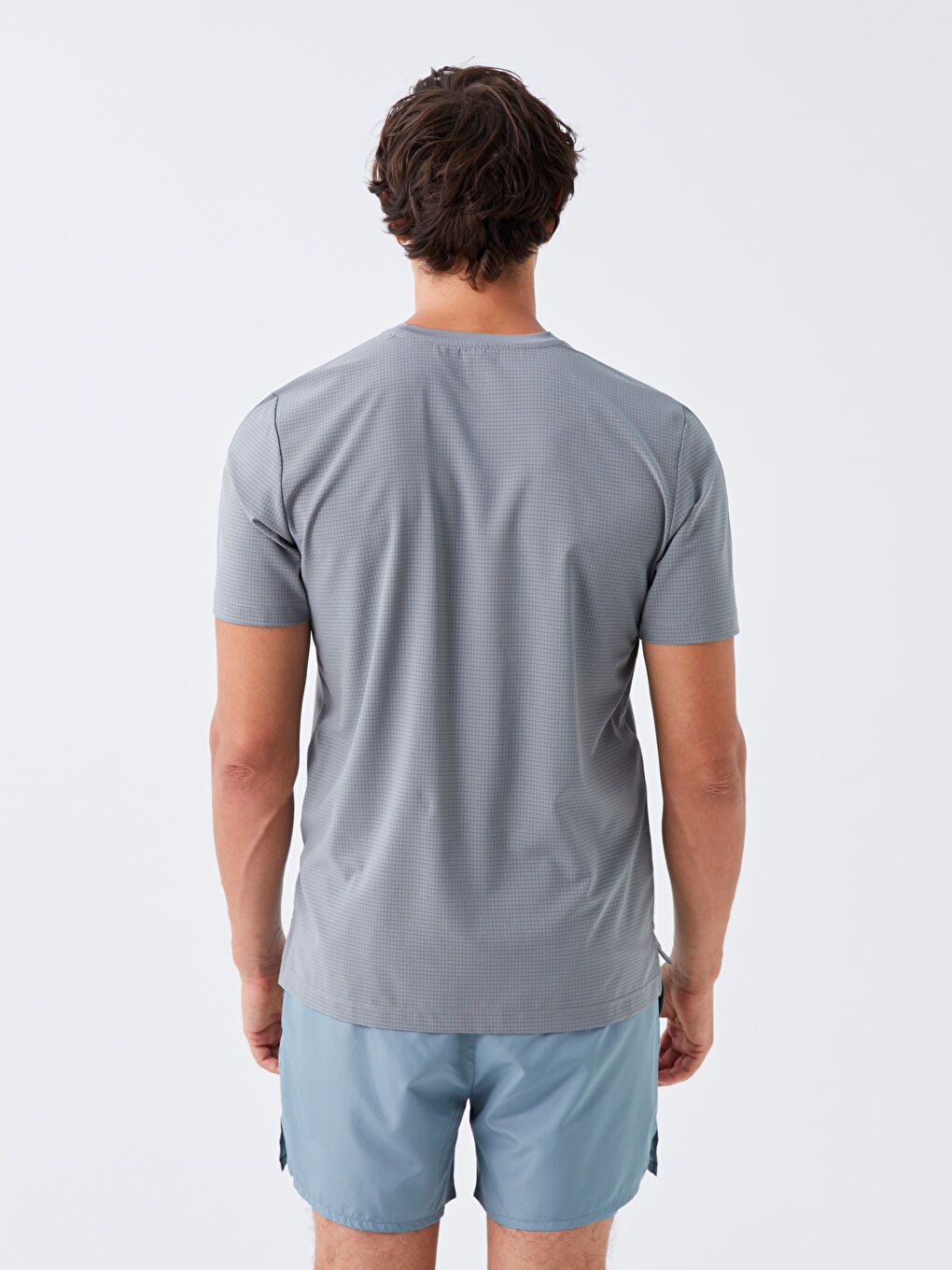 XSIDE ACTIVE Crew Neck Short Sleeve Men's Sports T-Shirt -W32708Z8-GSE