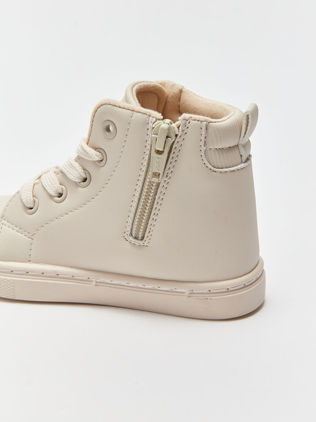 Minnie Mouse Licensed Lace-Up Velcro and Zipper Baby Girl Sneakers-4