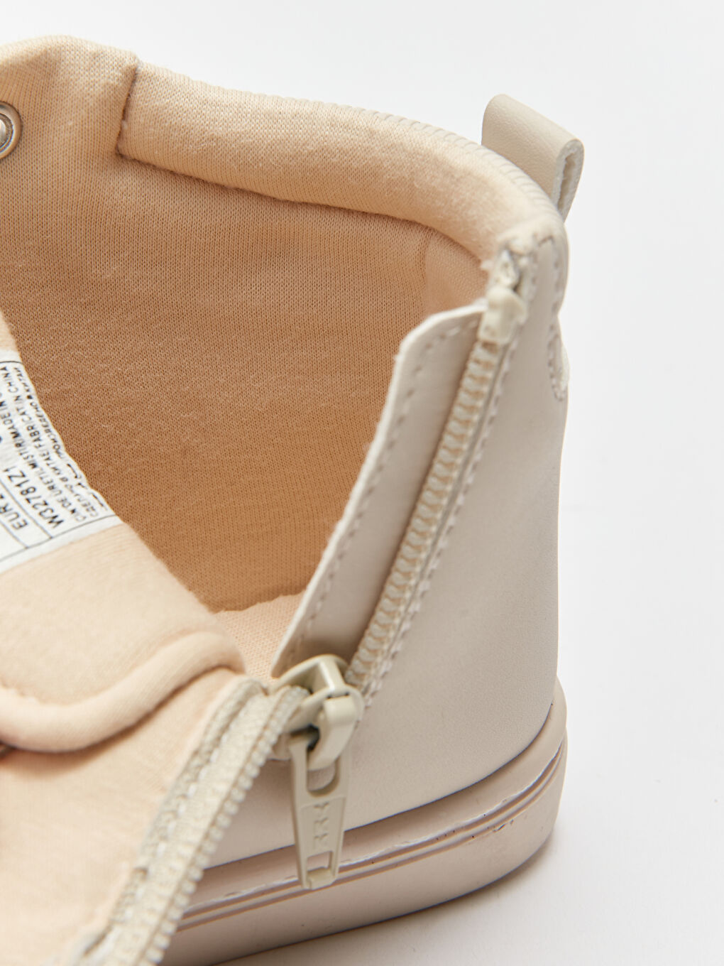 Minnie Mouse Licensed Lace-Up Velcro and Zipper Baby Girl Sneakers-5