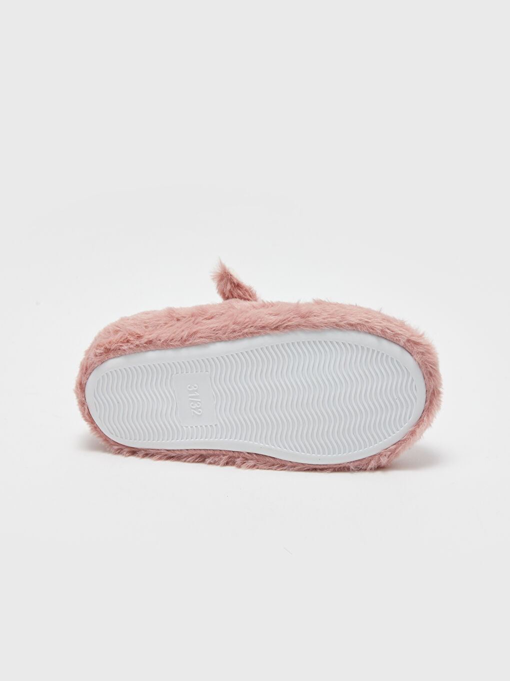 Домашние тапочки из плюша с вышивкой для девочек-3