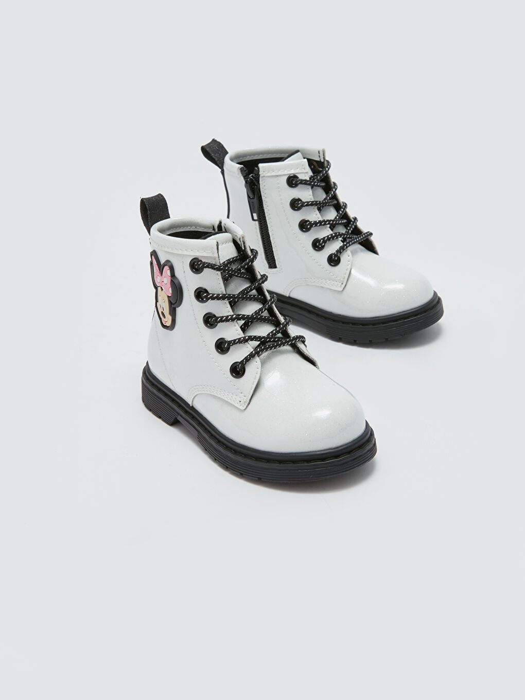 Ghete pentru Bebeluși Fete Imprimate cu Minnie Mouse și Cu Fermoar-2