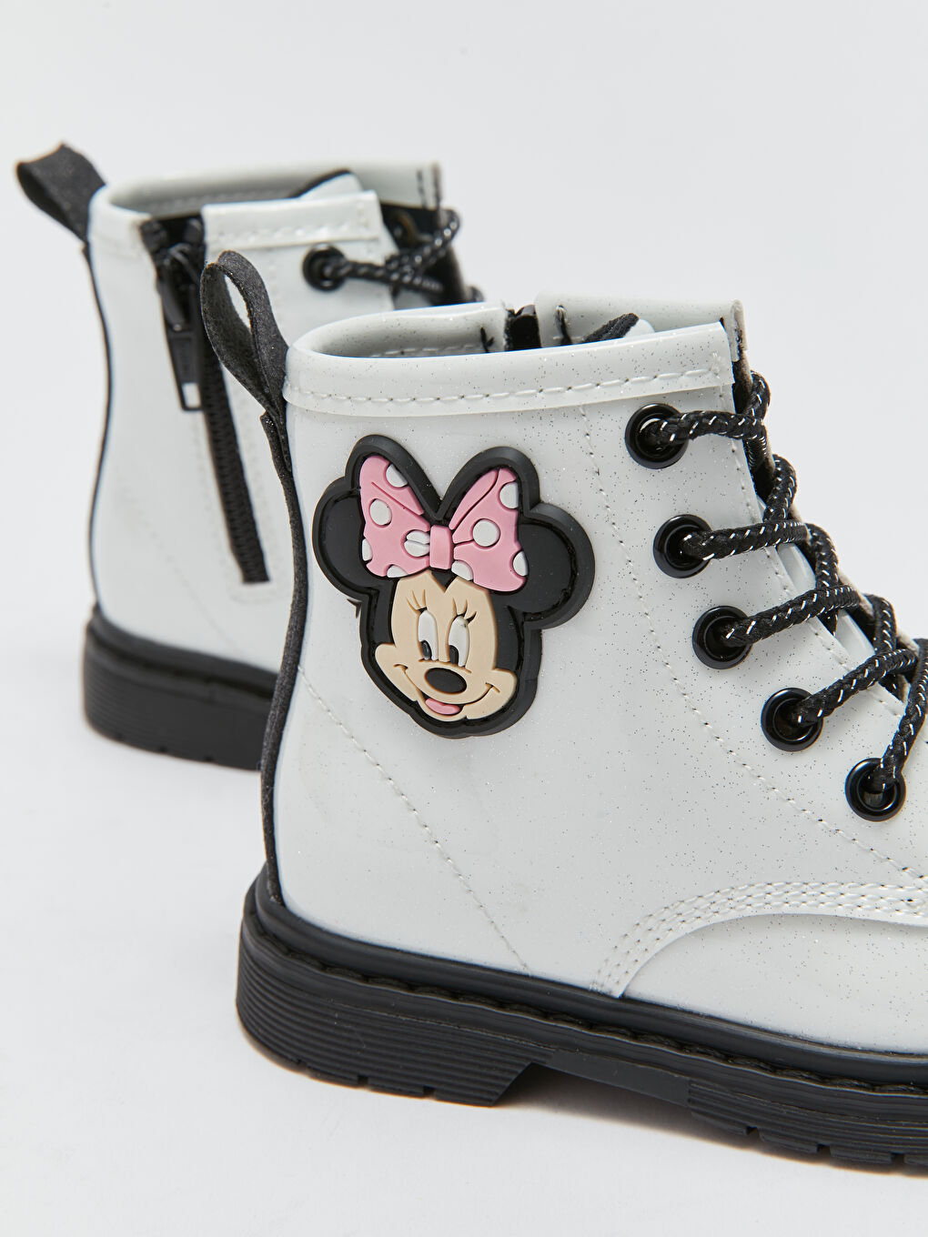 Ghete pentru Bebeluși Fete Imprimate cu Minnie Mouse și Cu Fermoar-5