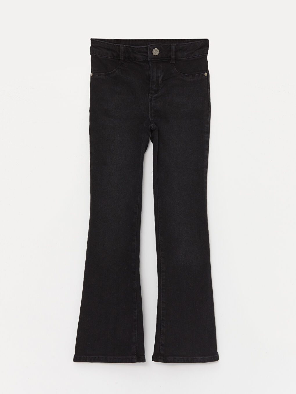 Basic Flared Girls' Jeans -W32880Z4-326
