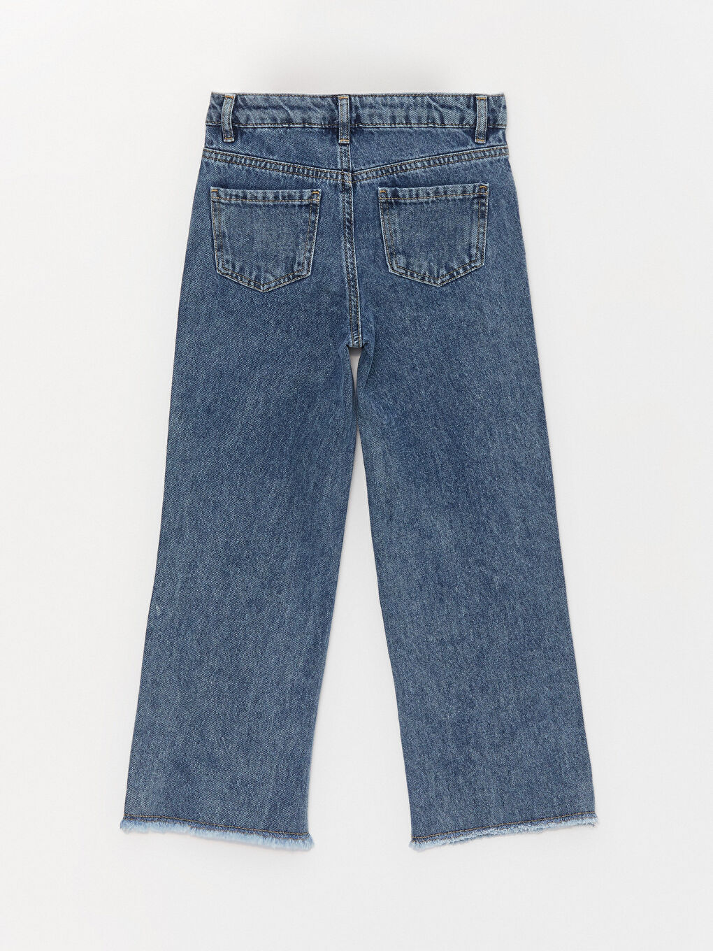 LCW Kids Karışık Wideleg Kız Çocuk Jean Pantolon - 2