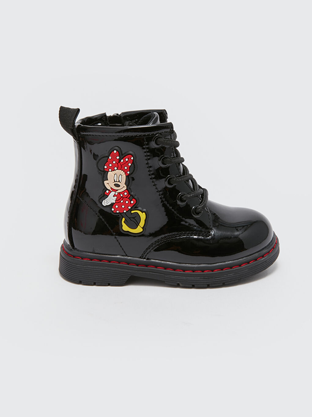 【minnie】 LCW STEPS Minnie Mouse Printed Lace-Up and Zipper Baby Girl
