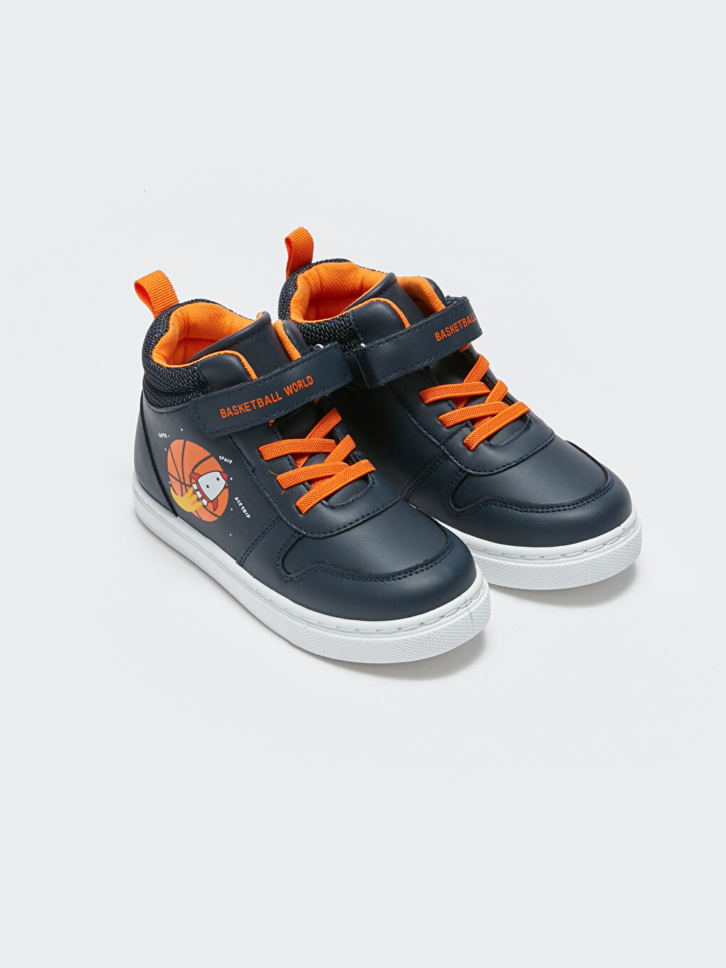 Chaussures de Sport Garçons à Lacets et Velcro Montantes à la Cheville