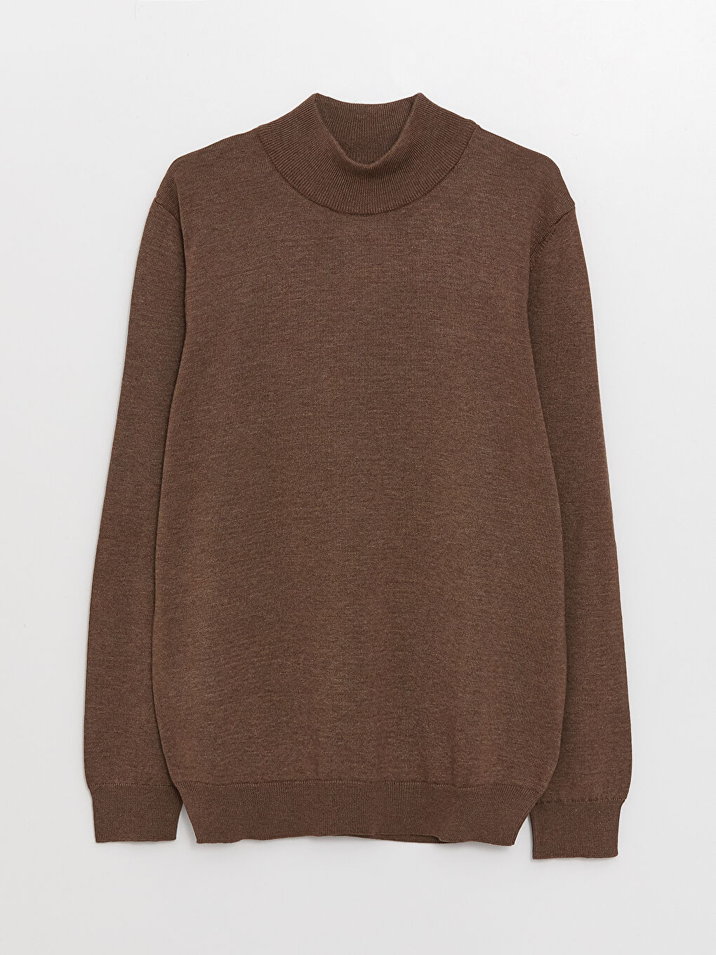 Half Turtleneck Long Sleeve Men's Knitwear Sweater-5
