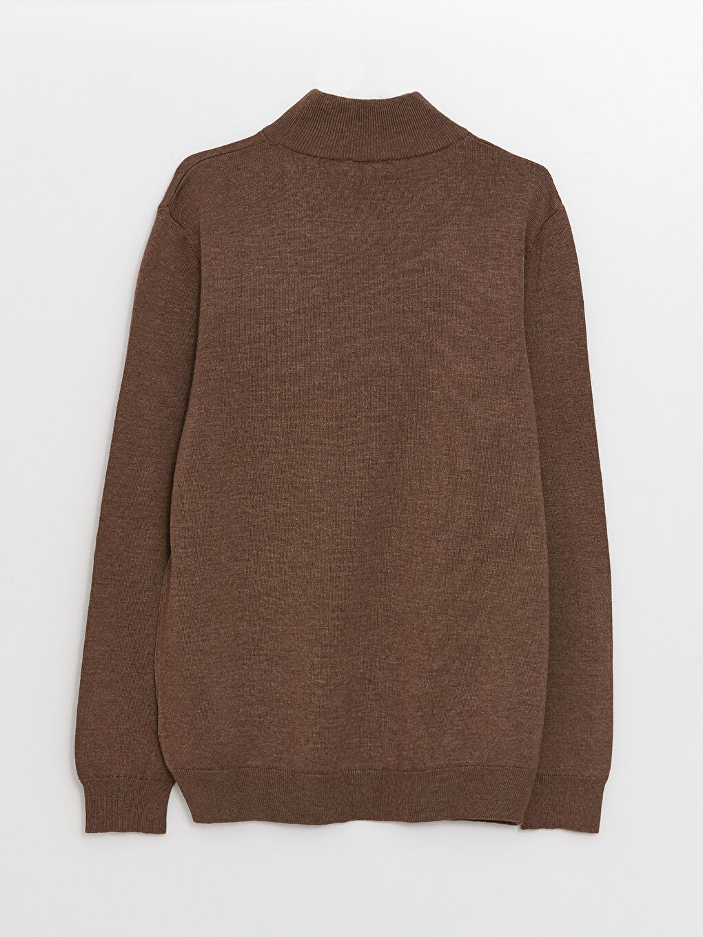Half Turtleneck Long Sleeve Men's Knitwear Sweater-6