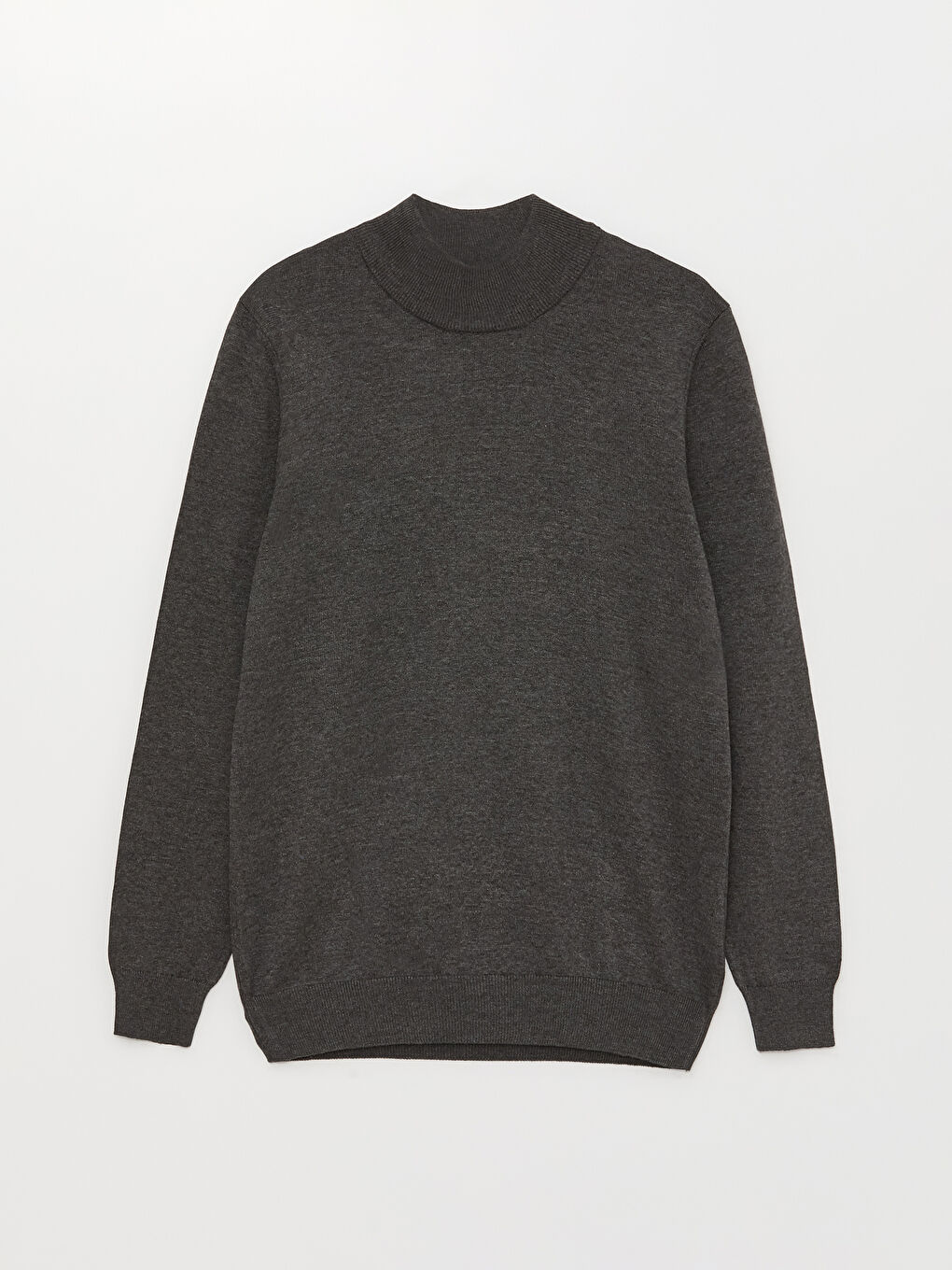 Half Turtleneck Long Sleeve Men's Knitwear Sweater-5