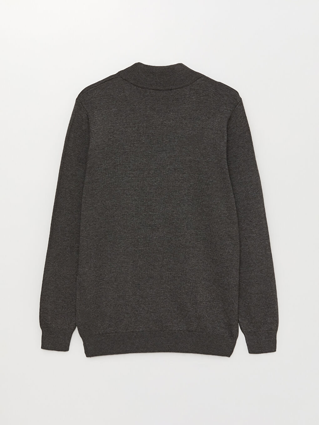 Half Turtleneck Long Sleeve Men's Knitwear Sweater-6