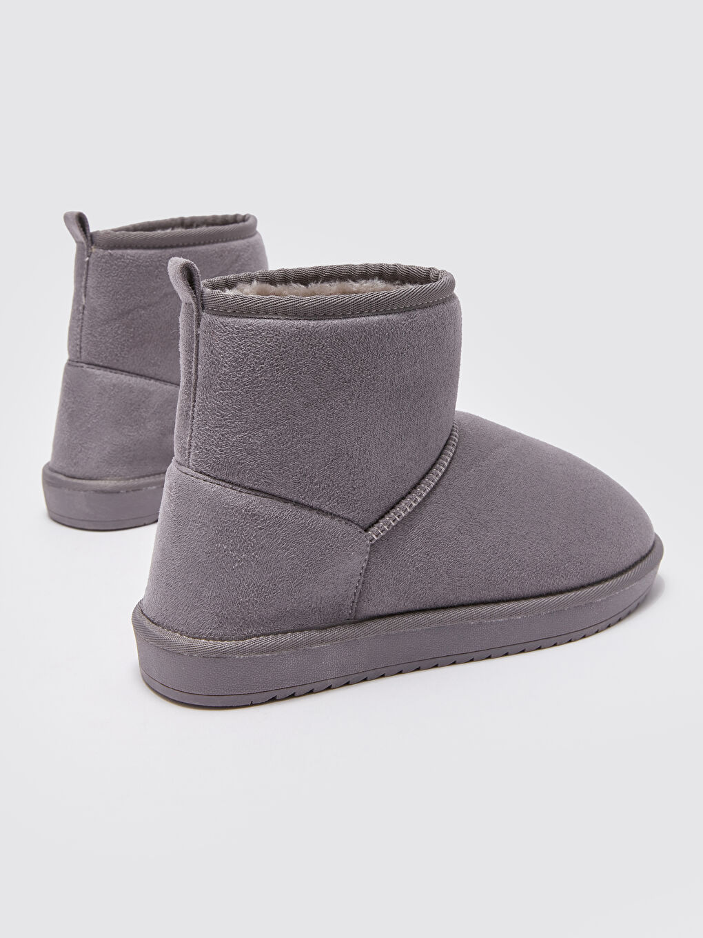 بوط نساء قطيفة مسطح-4