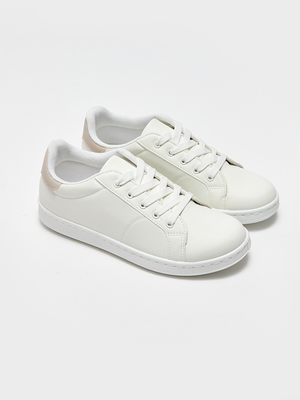 SHIROSE WHITE セット LCW STEPS Lace-up Women's Sneakers - W32968Z8-J5E | LC Waikiki