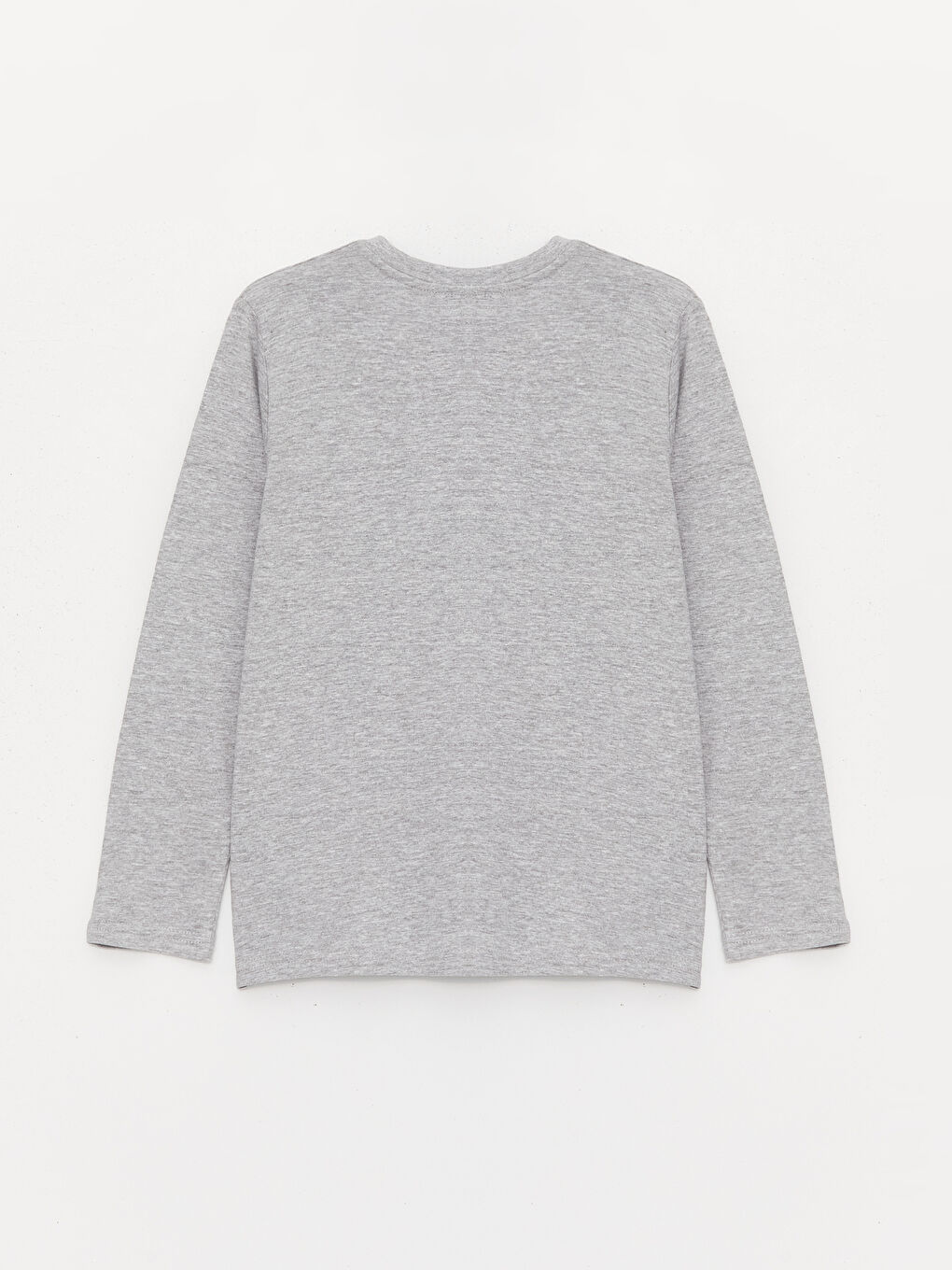 LCW Kids Rundhalsausschnitt Basic Langarm T-Shirt für Jungen -W33005Z4-LAL
