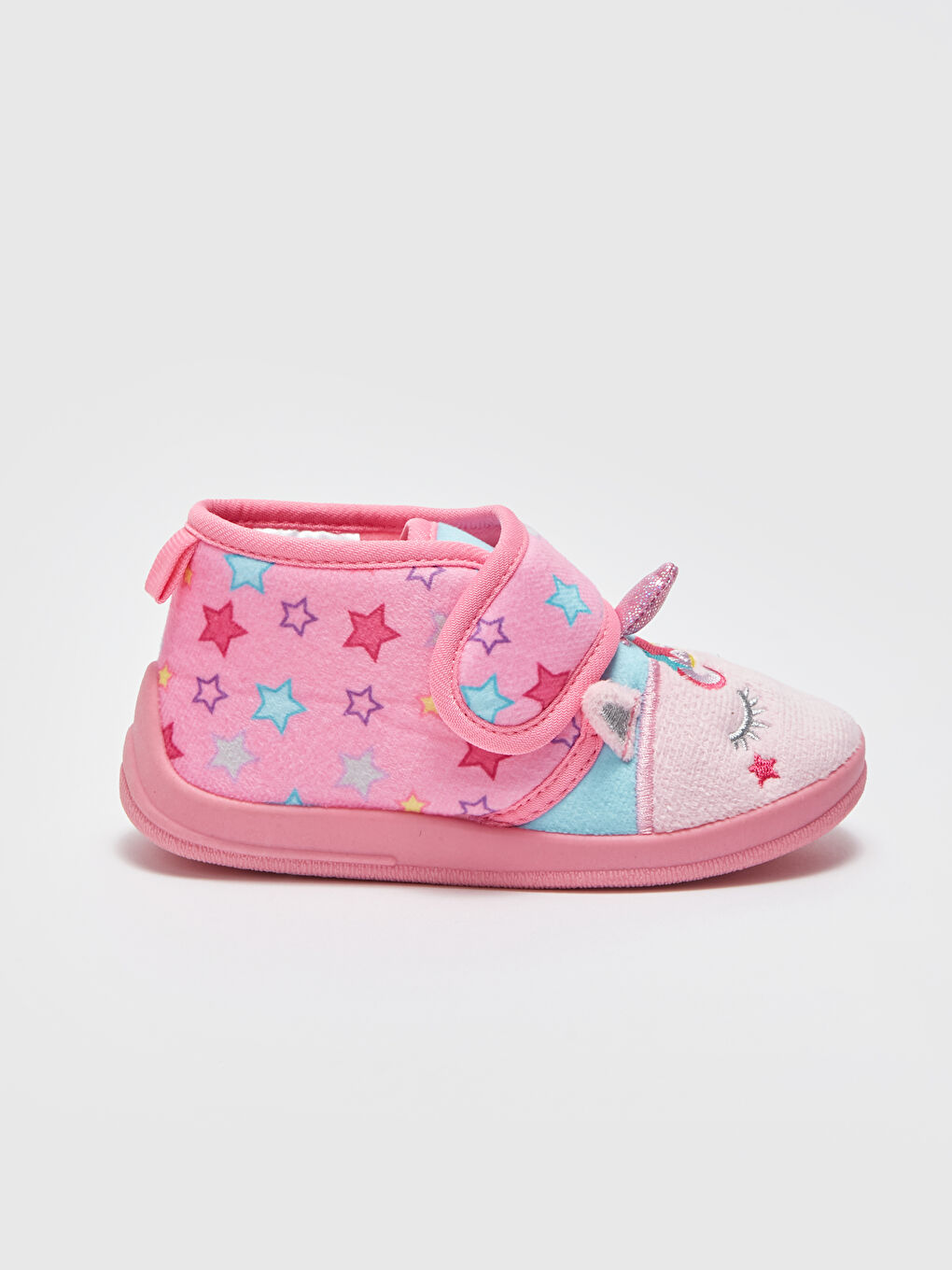 LCW STEPS Printed Velcro Slippers for Girls -W33058Z4-V0V