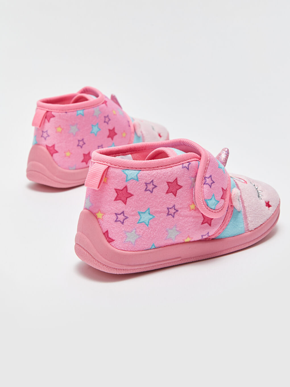 LCW STEPS Printed Velcro Slippers for Girls -W33058Z4-V0V