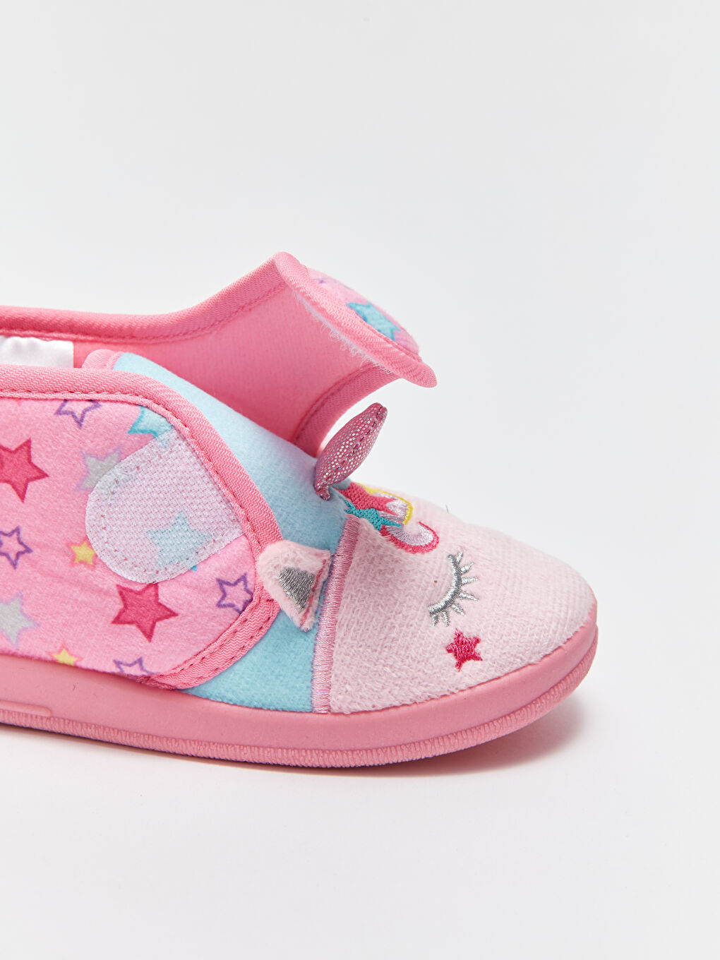 LCW STEPS Printed Velcro Slippers for Girls -W33058Z4-V0V