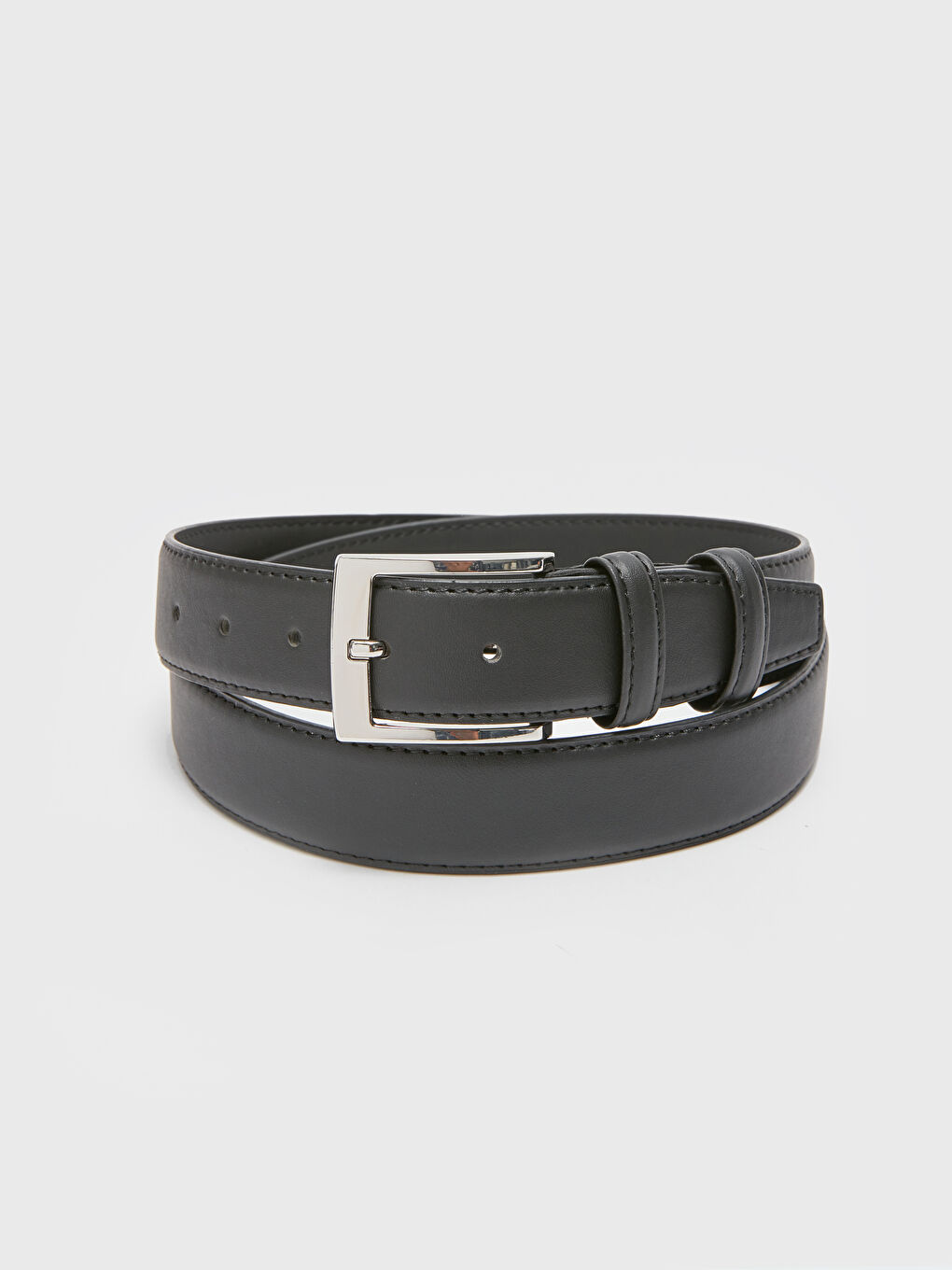 Faux Leather Men's Belt