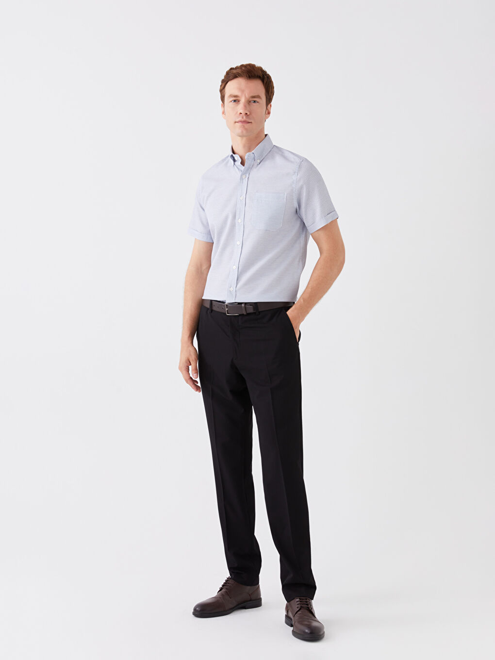 LCWAIKIKI Formal Siyah Slim Fit Erkek Pantolon