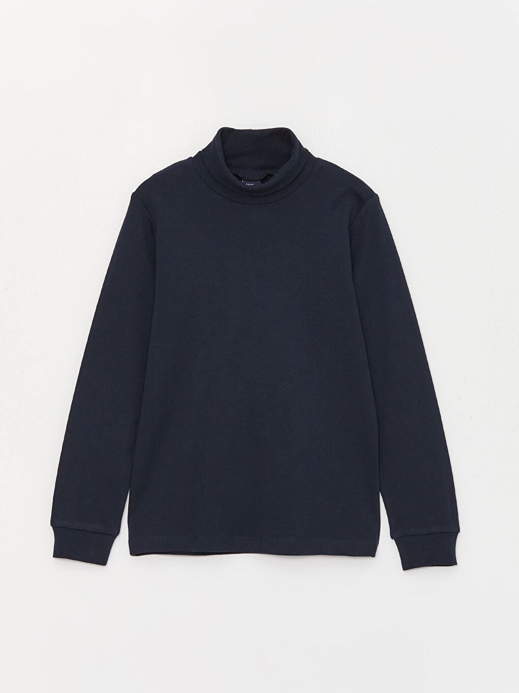 LCW Kids Balıkçı Yaka Basic Uzun Kollu Erkek Çocuk Tişört -W33083Z4-RBY