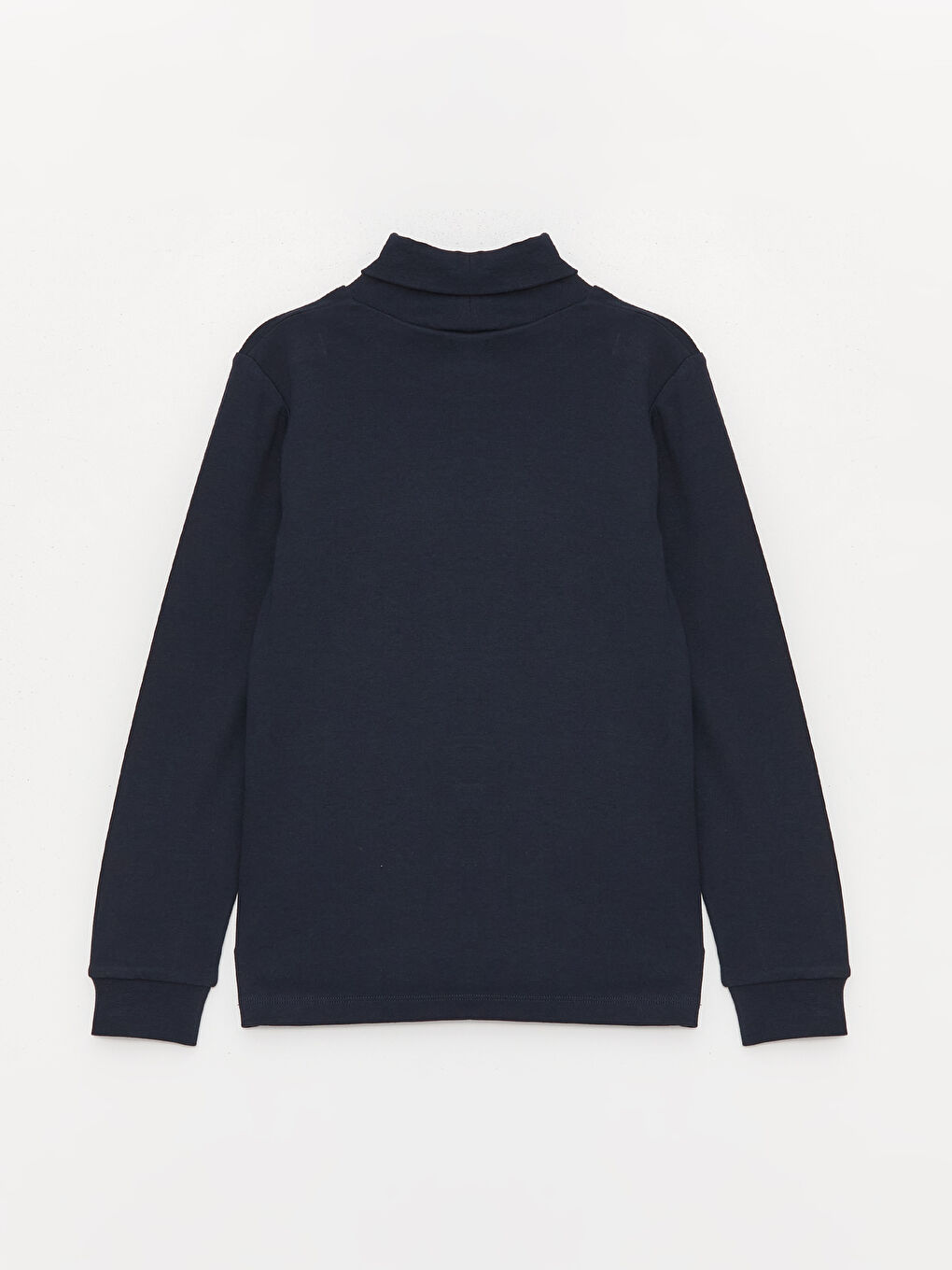 LCW Kids Balıkçı Yaka Basic Uzun Kollu Erkek Çocuk Tişört -W33083Z4-RBY