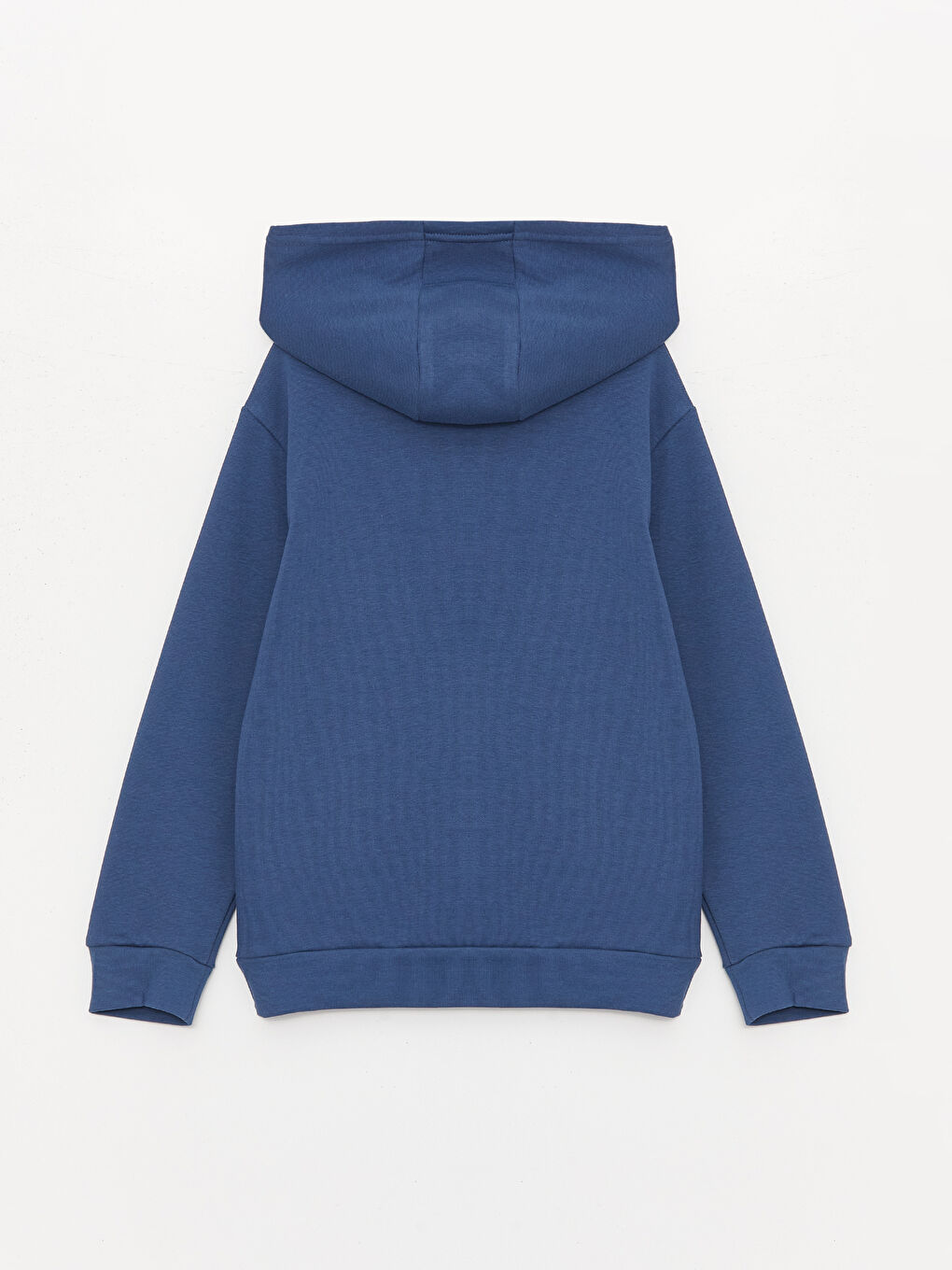 LCW Kids Açık Lacivert Basic Uzun Kollu Erkek Çocuk Hoodie - 2