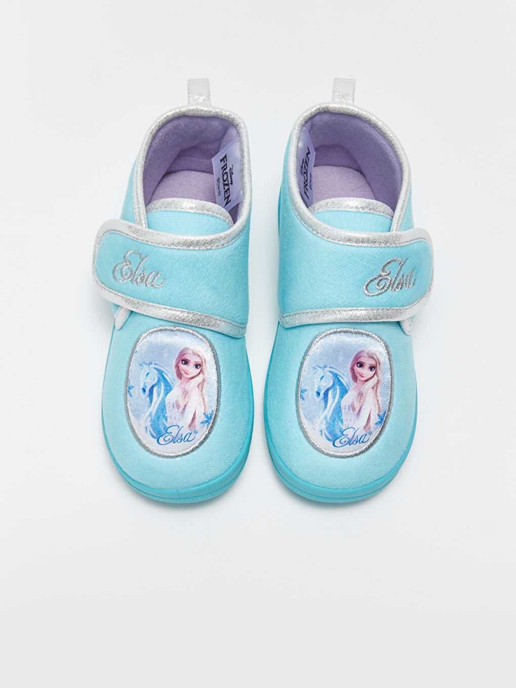 LCW STEPS Elsa Printed Girl's Slippers -W33095Z4-V78