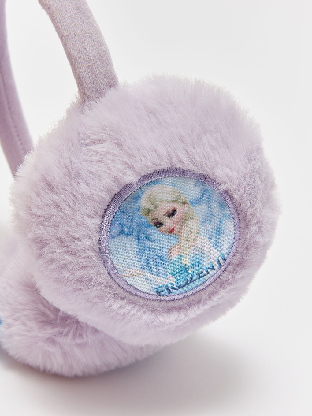 LCW ACCESSORIES Frozen Licensed Girl's Plush Headphone with 3D Applique Detail -W33149Z4-FYE
