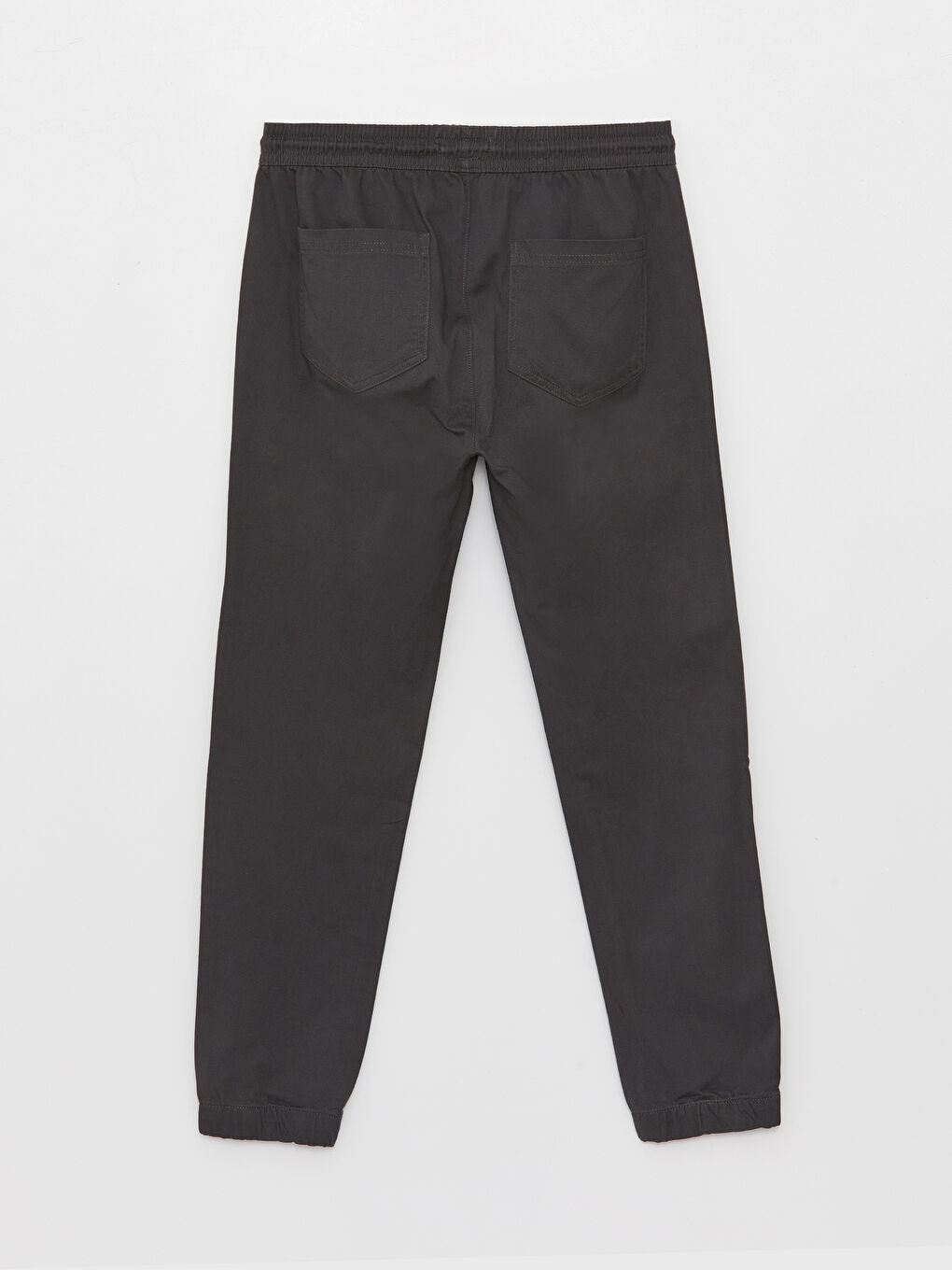 Slim Fit Twill Men's Jogger Trousers-5