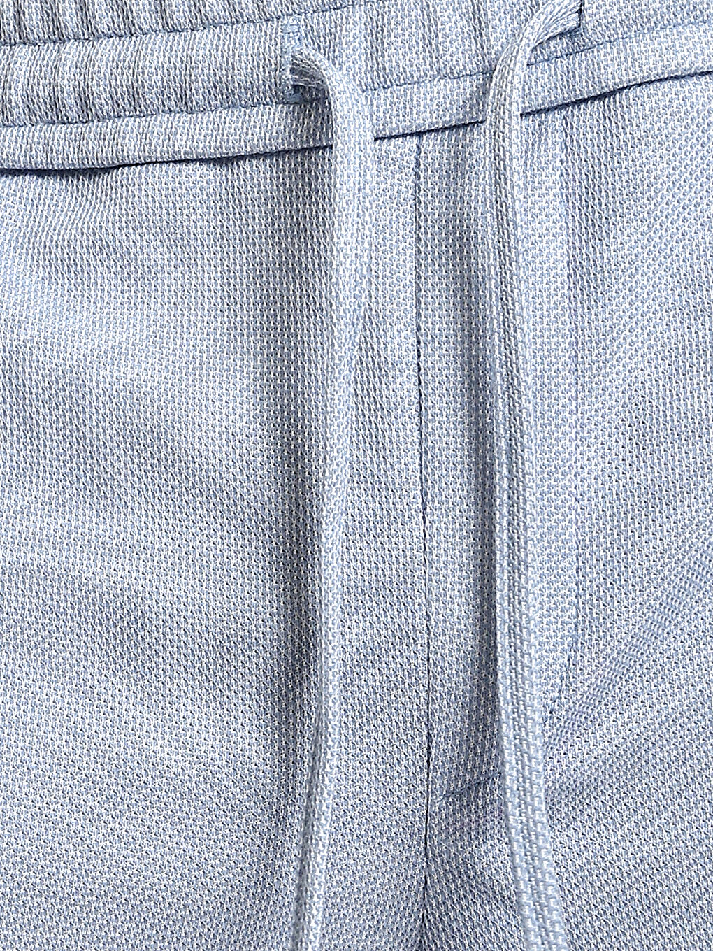 Slim Fit Tie Waist Men's Shorts-2