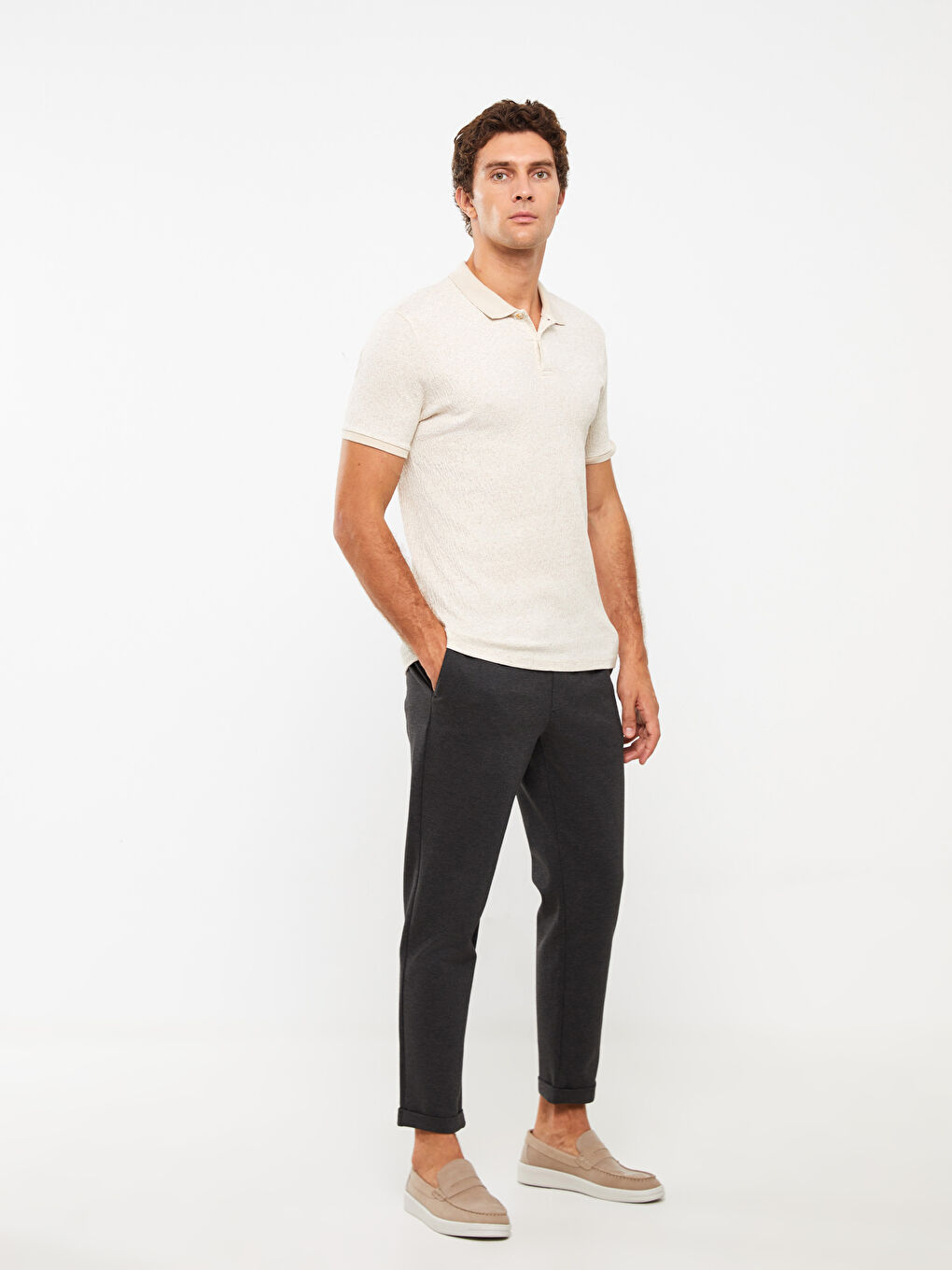LCW Vision Slim Fit Men's Trousers -W33204Z8-V3U