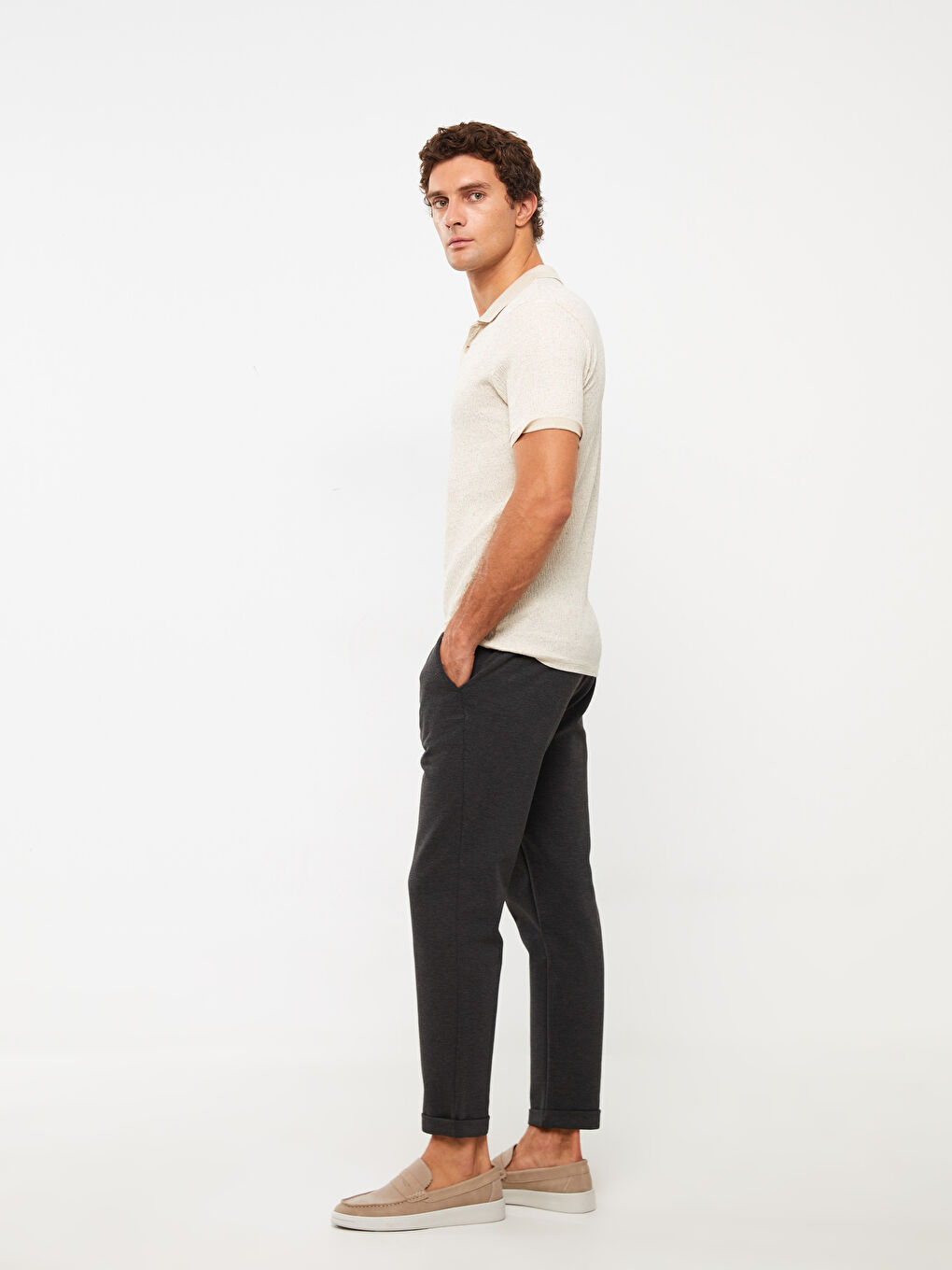 LCW Vision Slim Fit Men's Trousers -W33204Z8-V3U