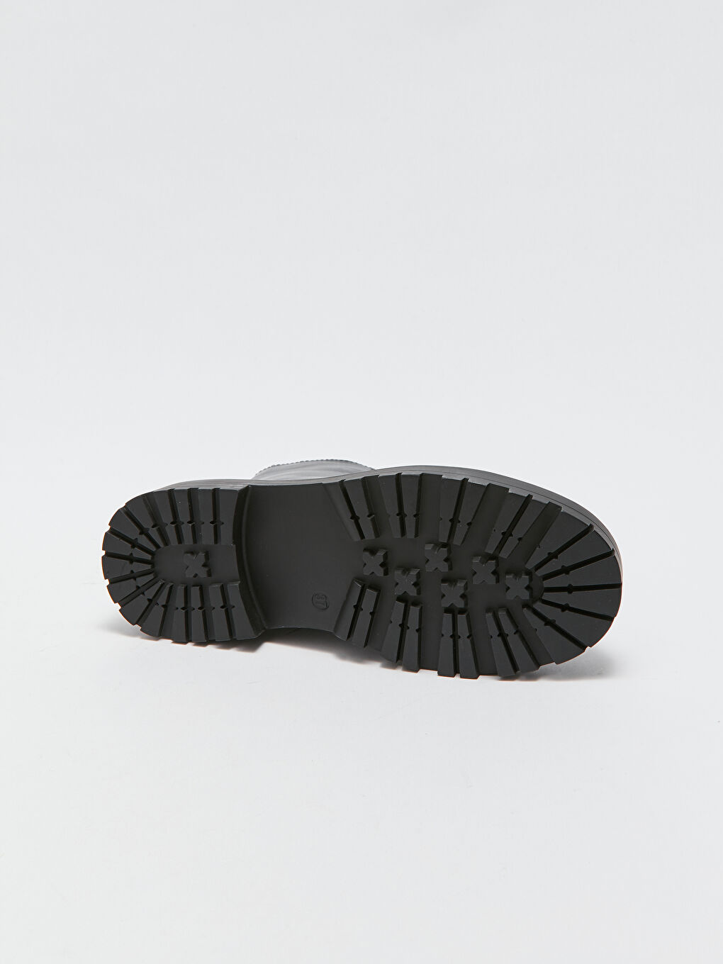 Bottes en Similicuir à Lacets et Fermeture Éclair pour Femmes-6