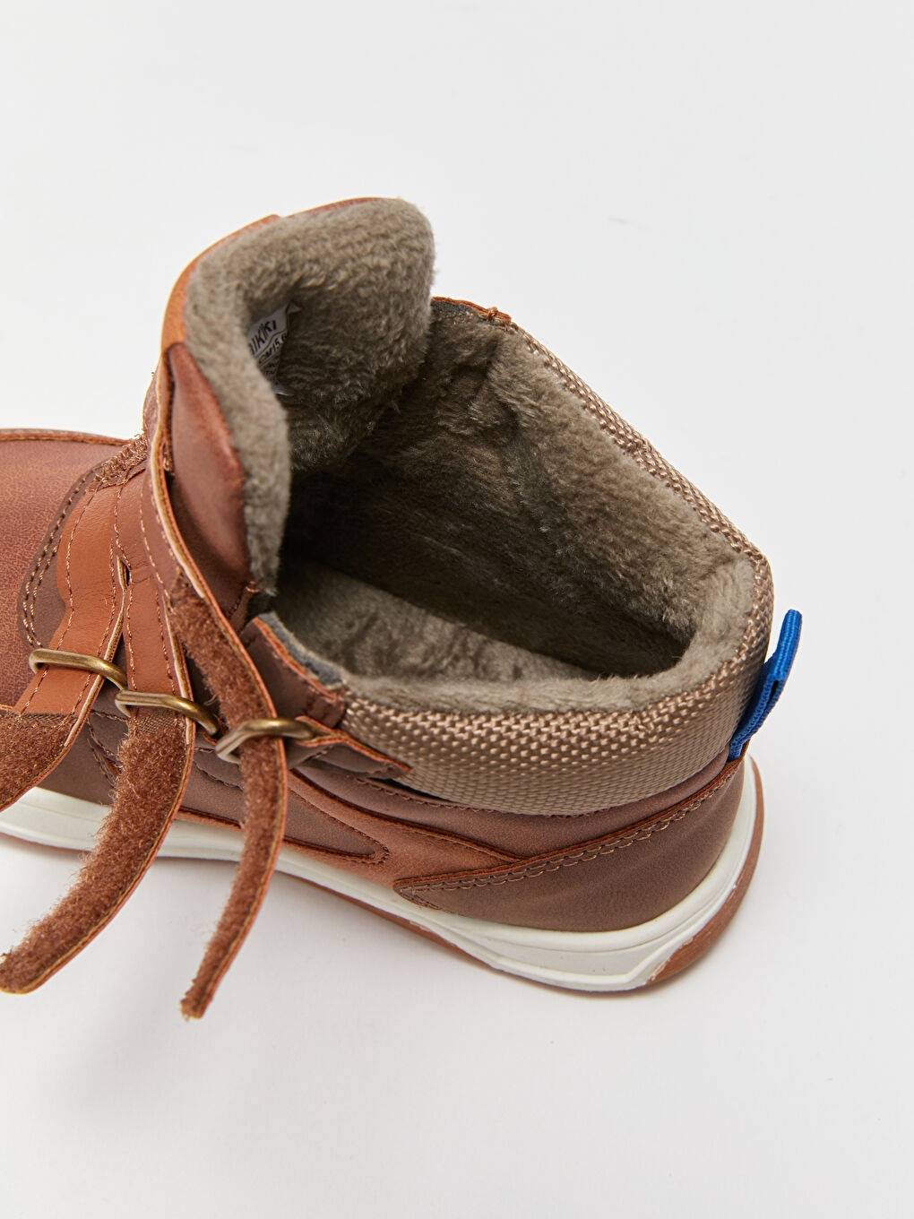 Ghete Băieți Bebeluși cu Bandă Velcro la Gleznă-5