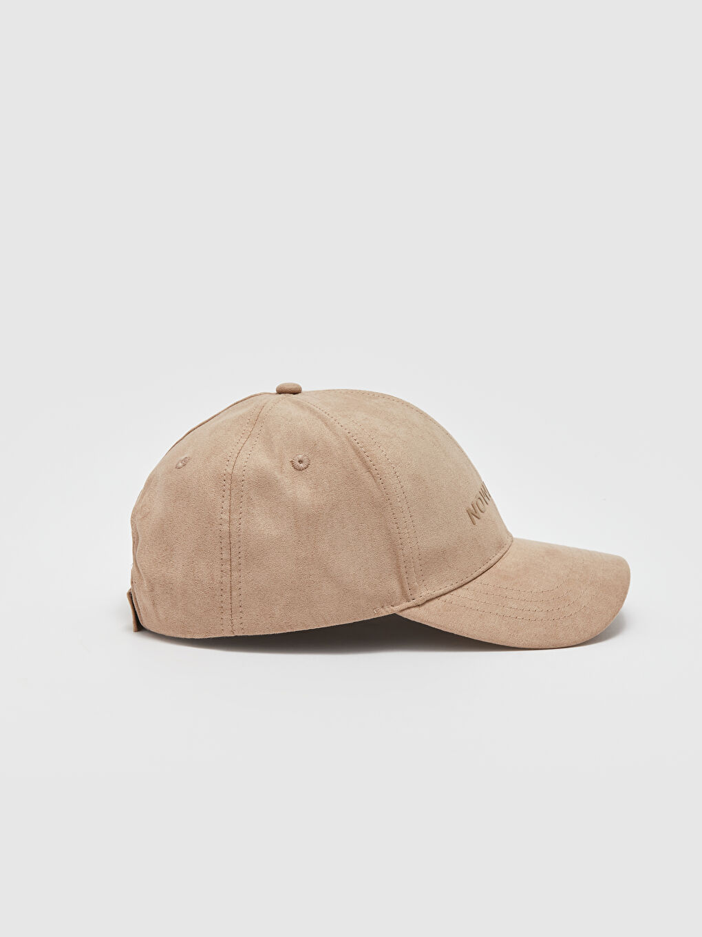 Casquette en Suède pour Hommes avec Broderie de Lettrage-4