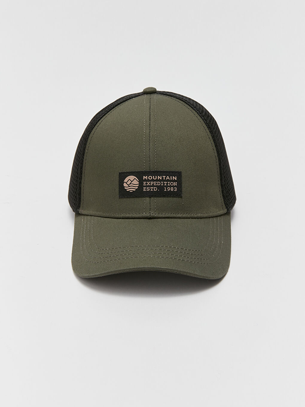 Haki Baskılı Erkek Kep Şapka-3
