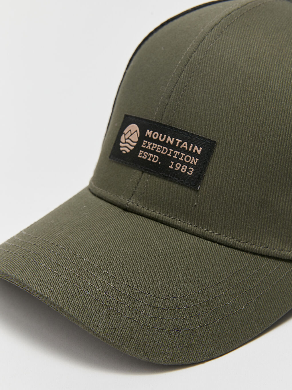 Haki Baskılı Erkek Kep Şapka-4